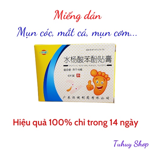 MIẾNG DÁN MỤN CÓC, MỤN CƠM