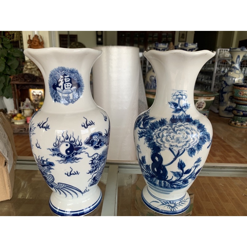Lọ Hoa Sứ Cổ lượn 25F và 30F