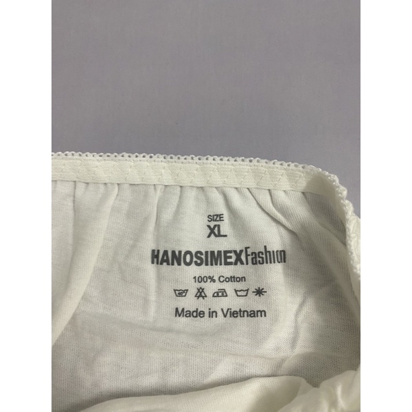 Quần lót nữ trơn cotton HANOSIMEX - Hàng Việt Nam chất lượng cao