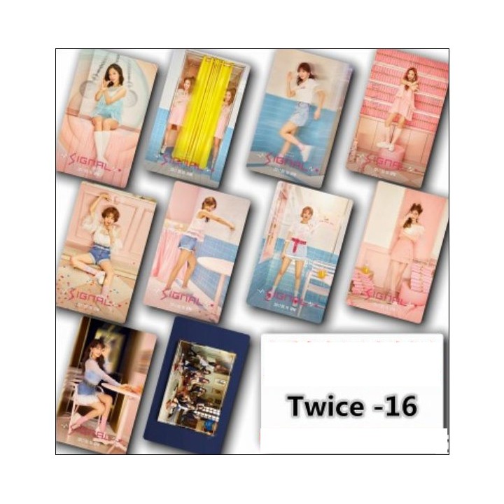 (9 mẫu) Card twice card in hình nhóm nhạc hàn quốc quà tặng xinh xắn dễ thương