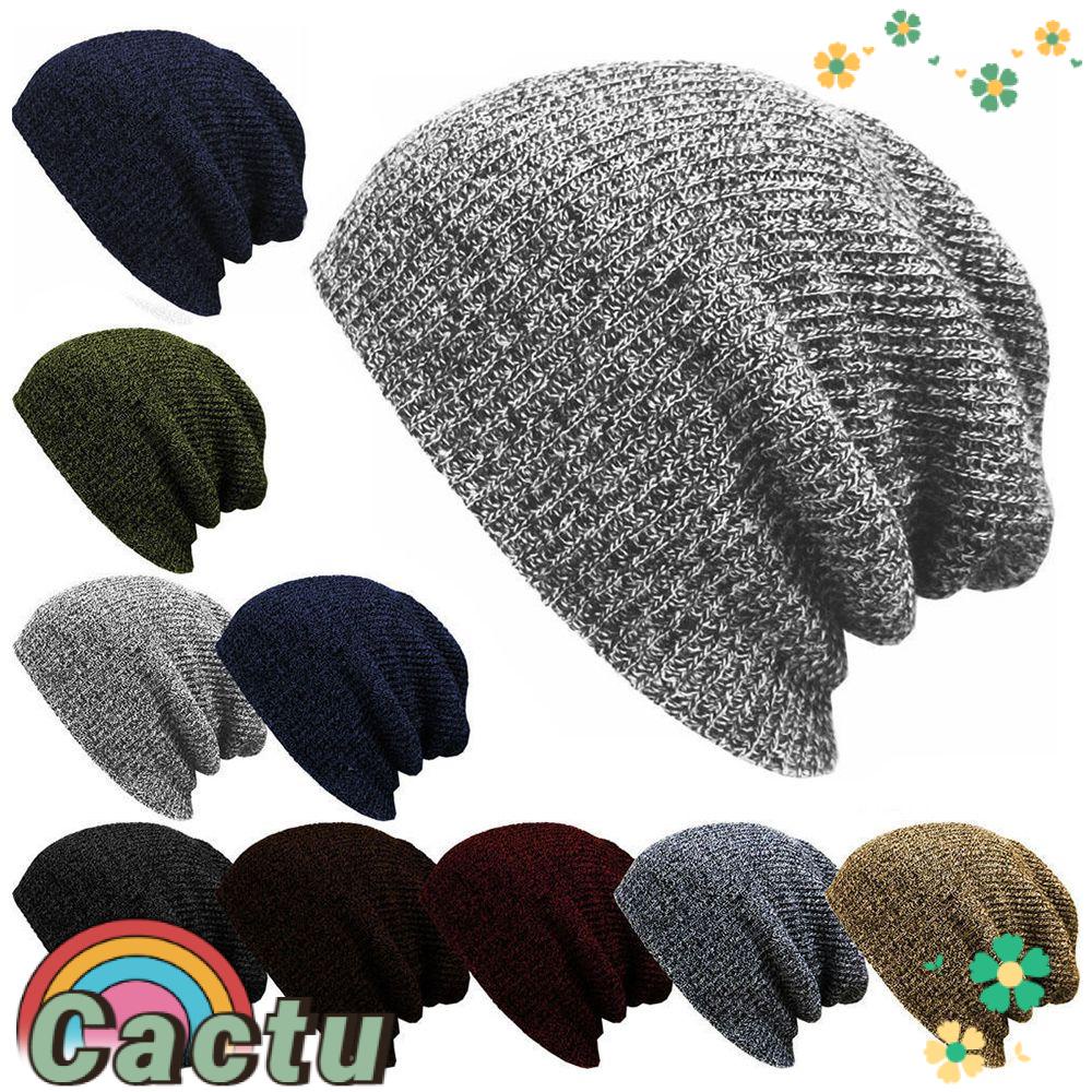 Mũ beanie Dệt Kim Dành Cho Nam Và Nữ