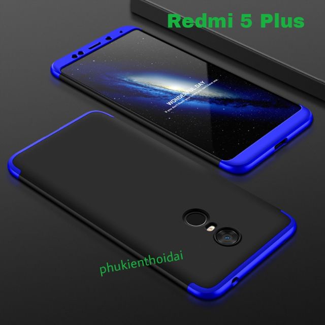 Xiaomi Redmi 5 Plus _ ốp lưng 360 hiệu Gkk cao cấp siêu mỏng