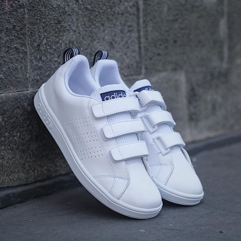 Giày Thể Thao Adidas NEO ADVANTAGE Khóa Dán Cá Tính Cho Nam Và Nữ