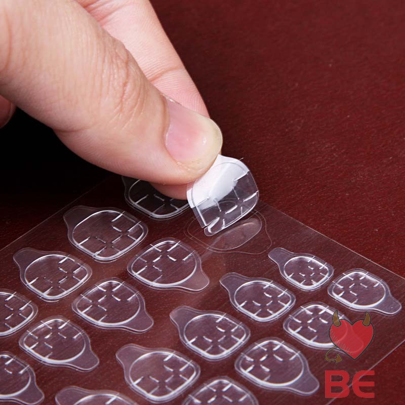 Keo thạch hai mặt trong suốt dùng để dán móng tay DIY thân thiện với môi trường | BigBuy360 - bigbuy360.vn