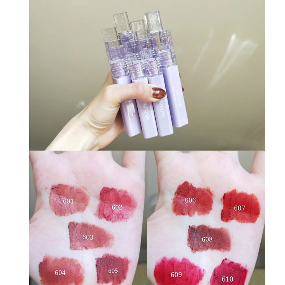 [Hàng mới về] Son kem lì Hold Live trang điểm mịn mượt 10 màu tùy chọn