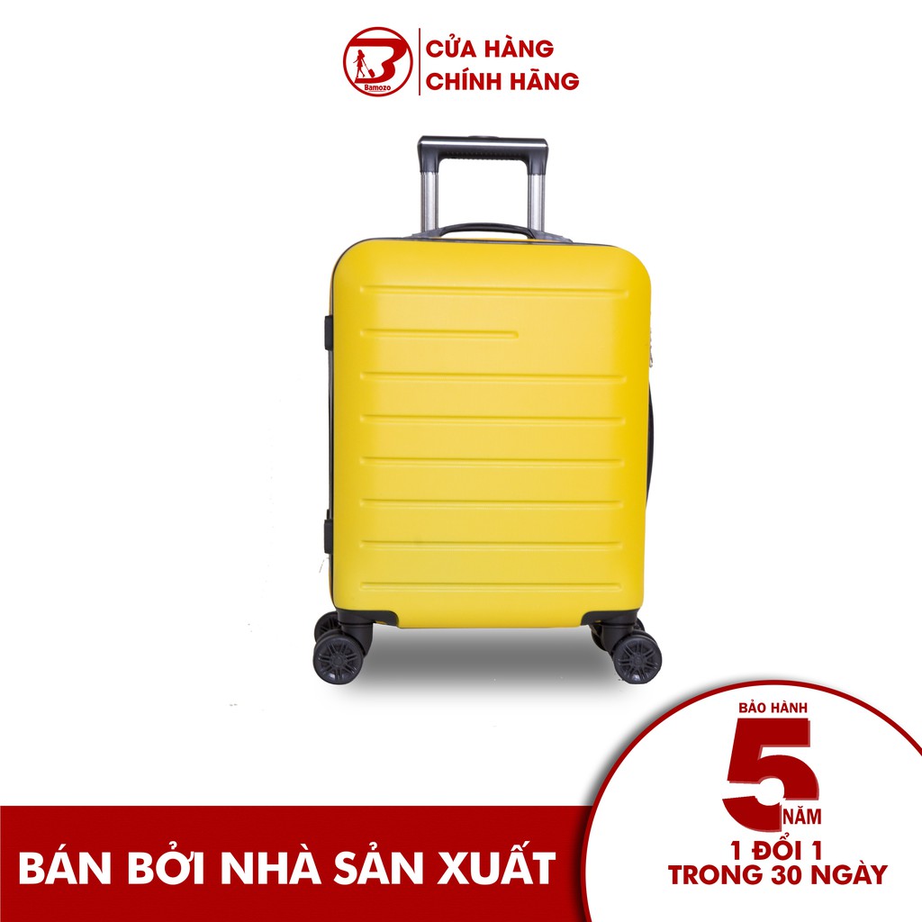 Vali Du Lịch Size 20, Size 24 Bamozo 8818 - Kéo Nhựa Cao Cấp-Chống Va Đập