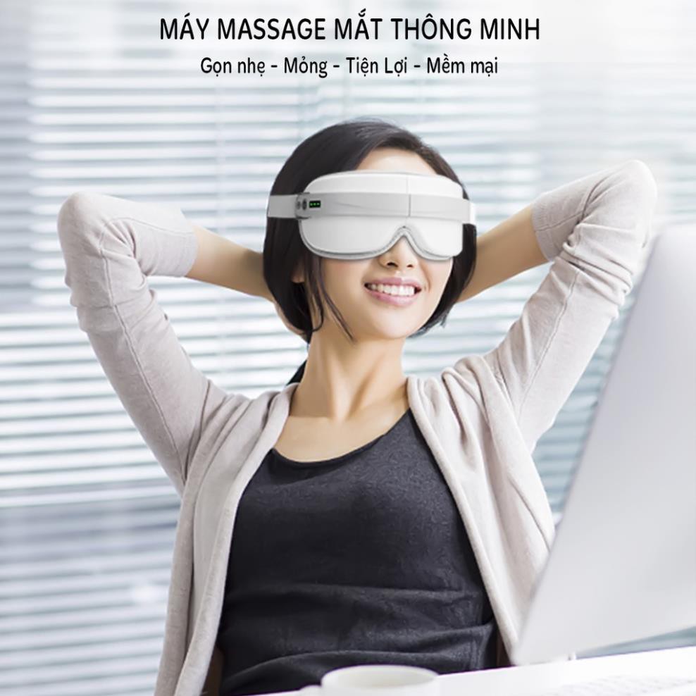 MÁY MASSAGE MẮT EYE CARE M058-Làm nóng, rung, nghe nhạc