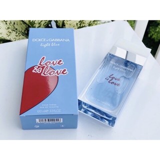 ♥️💙Nước hoa nữ Dolce & Gabbana Light Blue Love is Love Pour Femme Eau De Toilette 100ml EDT🌼🌸