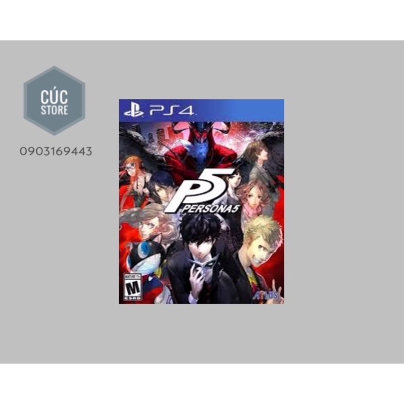 Đĩa chơi game PS4: Persona 5