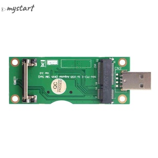 Bộ chuyển đổi mini pci-e sang usb với sim 8pin cho module wwan/lte