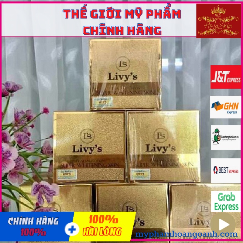 KEM DƯỠNG TRẮNG TOÀN THÂN BODY LIVYS WHITENING 250g hàng chính hãng