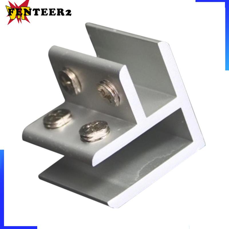 Kẹp Kính Alumimum 2 8mm-12mm Có Thể Điều Chỉnh Cho Tay Nắm Cửa #1