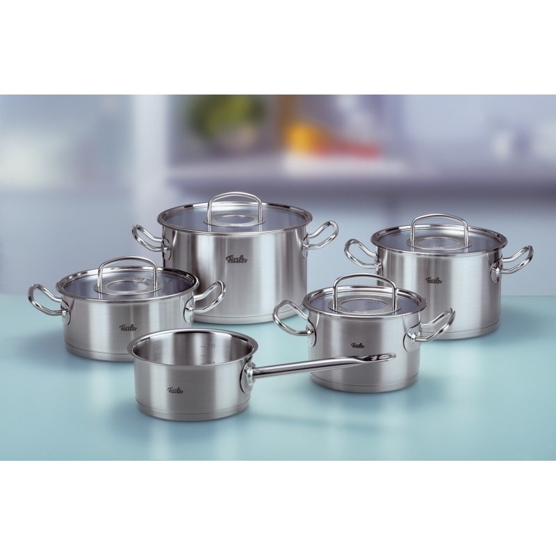 BỘ NỒI FISSLER ORIGINAL PROFI COLLECTION 5 MÓN NẮP KÍNH