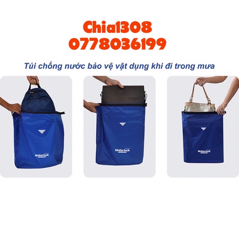 TÚI RÚT RANDO VẢI DÙ CAO CẤP , WATERLOCK CHÍNH HÃNG CHỐNG NƯỚC , ĐỰNG BALO , TÚI XÁCH ….( sỉ ib)