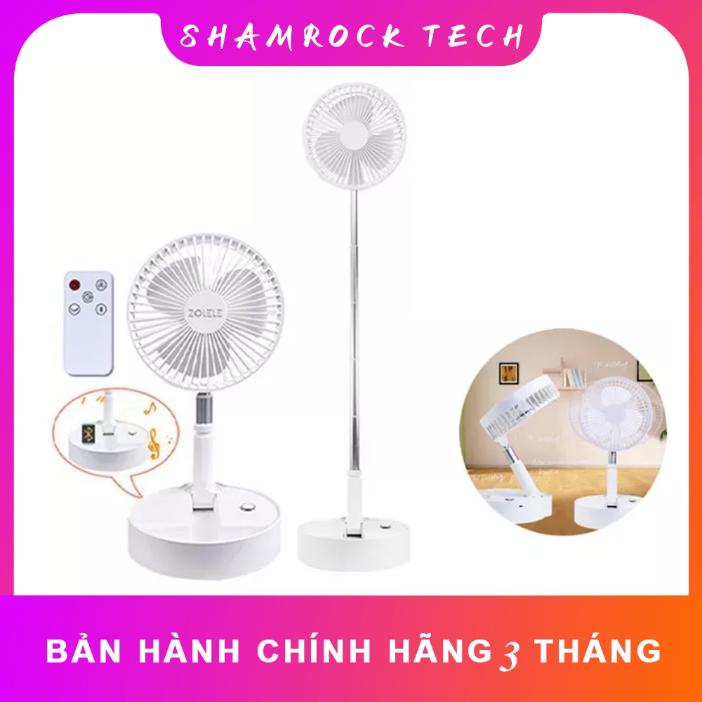 Quạt tích hợp loa không dây ZOLELE XIAOMI - Audio foldable fan ZOLELE XIAOMI