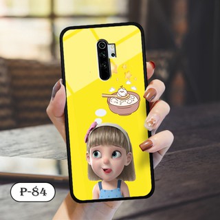 Ốp lưng kính 3D Xiaomi Redmi Note 8 Pro- hình cute