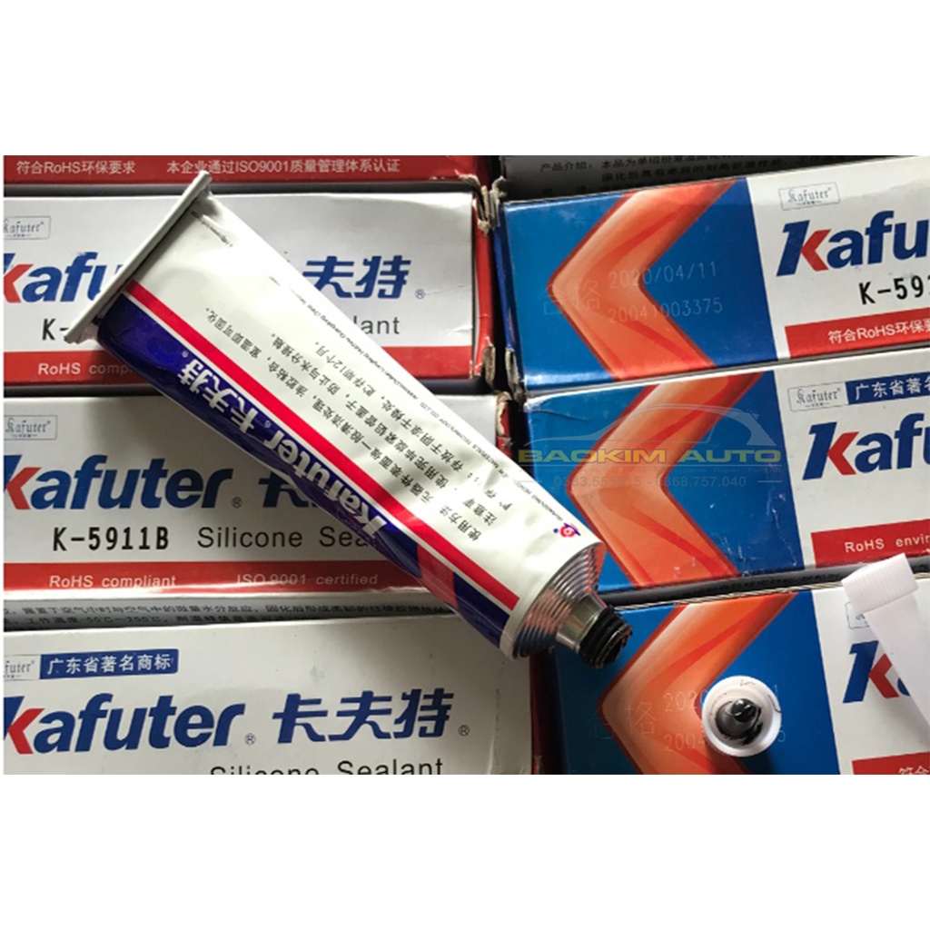 Keo chết độ đèn Kafuter K - 5911B gắn chóa đèn chống thấm, chịu nhiệt. Dùng độ bi LED - Xenon
