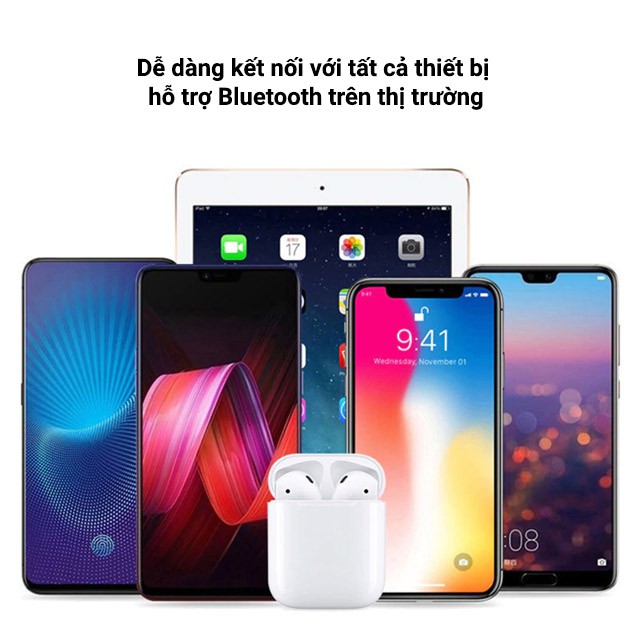 Airpods i11s V5.0 Phiên Bản Mới Nhất kết nối BLUETOOTH Cảm Ứng thời thượng