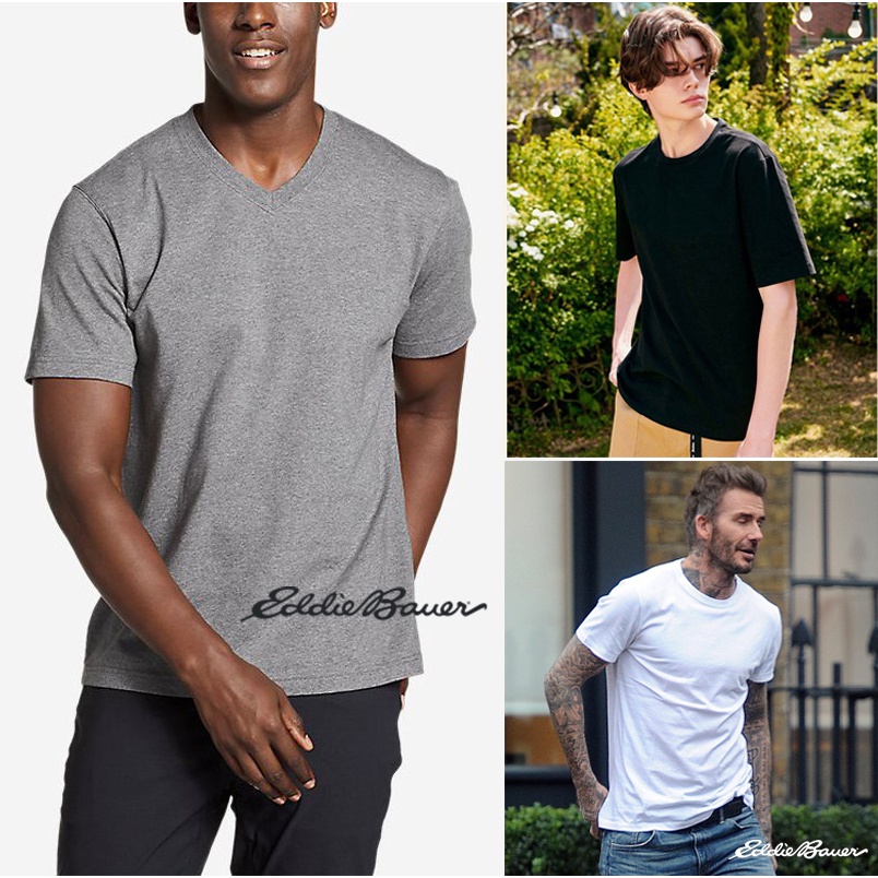 Áo thun nam COTTON xuất NHẬT cao cấp cổ tròn  Eddie Bauer | BigBuy360 - bigbuy360.vn