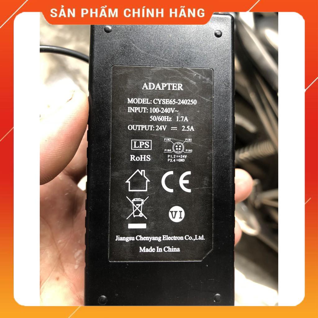 Bộ nguồn máy bán hàng POS 24v 2.5a 4 pin dailyphukien