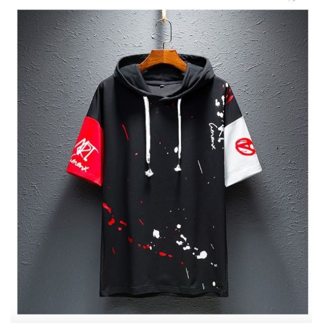 Áo thun nam nữ unisex có nón