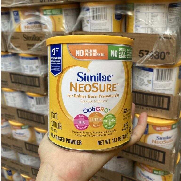 DATE 2022 SỮA SIMILAC NEOSURE 371g