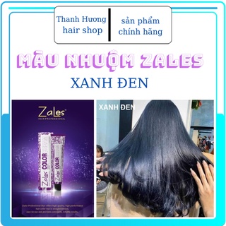 Thuốc nhuộm tóc xanh đen