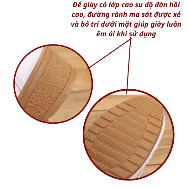 Giày lười nữ, giày moca cao cấp đế cao 4cm siêu êm có lót, chất liệu da mềm không gãy mép