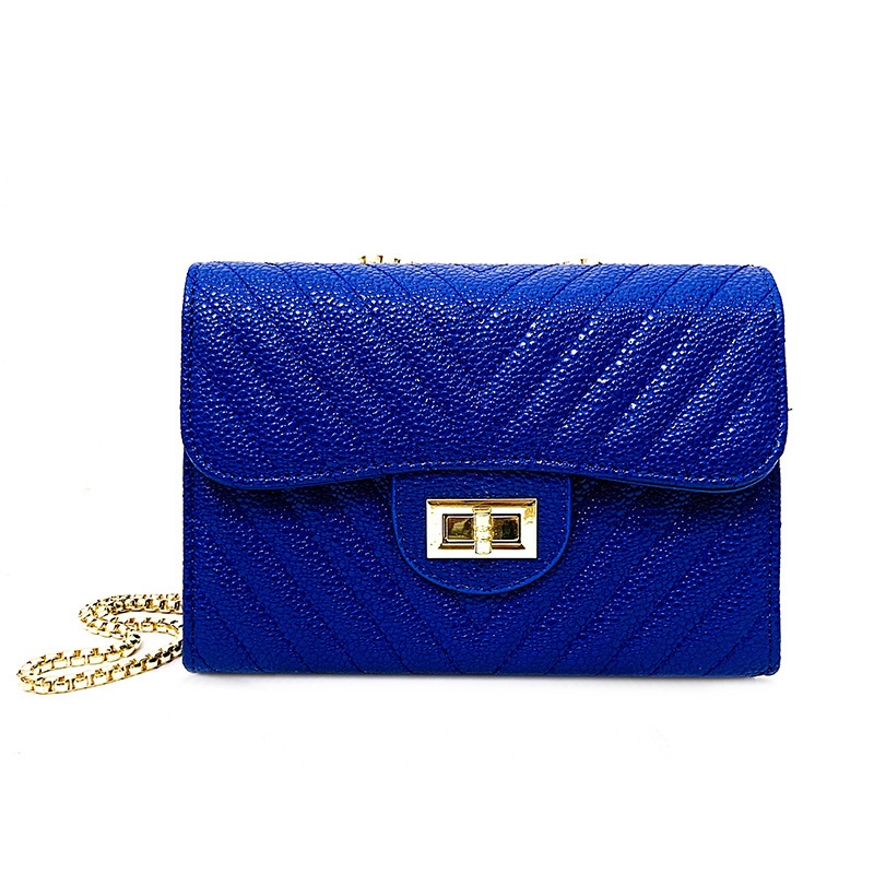 Túi Đeo Vai Hình Vuông Cỡ Nhỏ Có Khóa Cài Phong Cách Hàn Quốc Thời Trang Cho Nữ