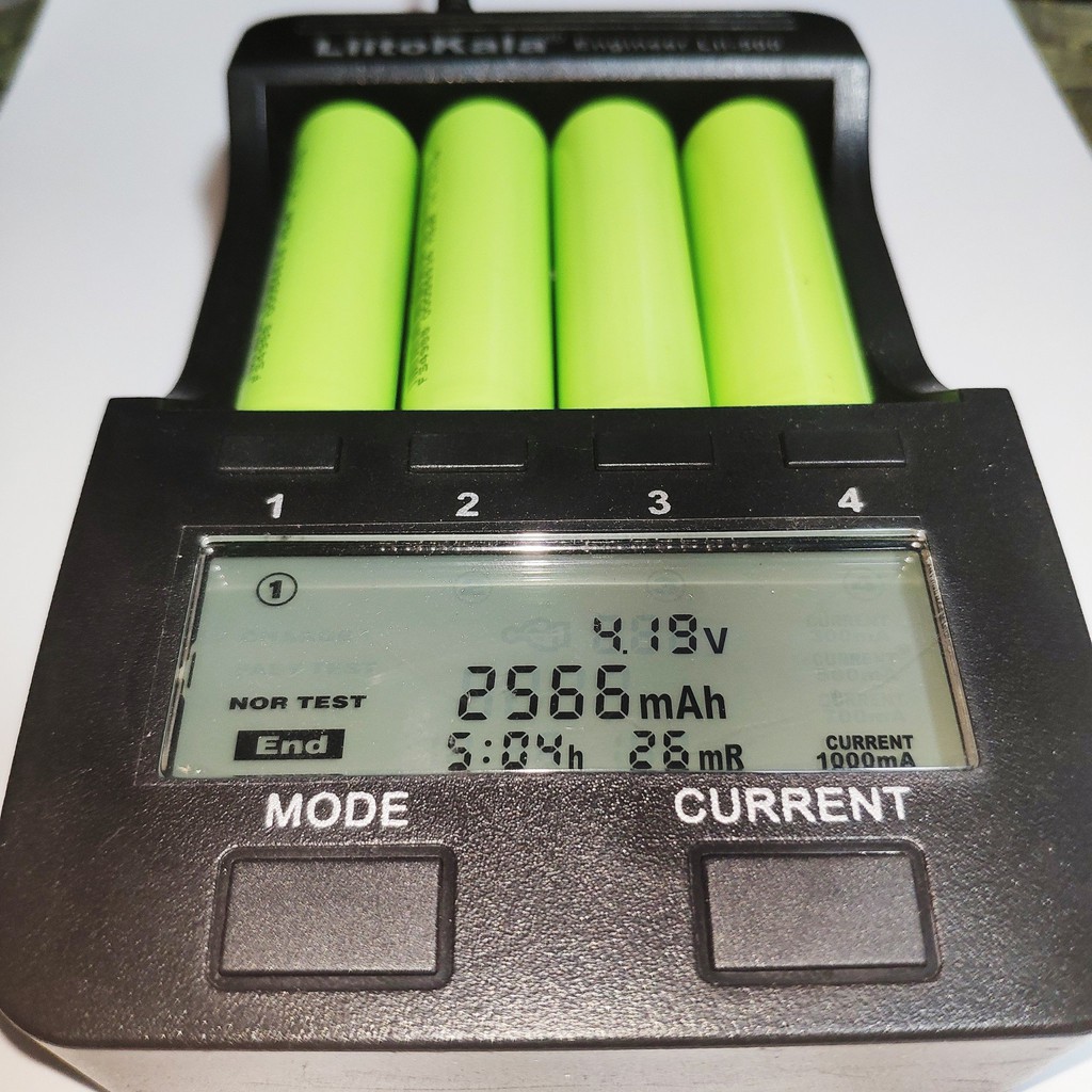 Pin lisen 2000mah 10C 18650 xả cao cho máy khoan