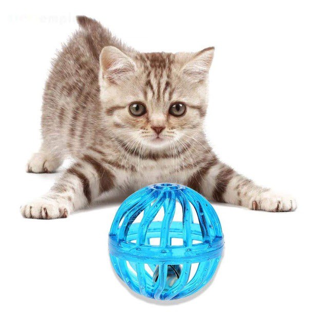 [Mã PET50K giảm Giảm 10% - Tối đa 50K đơn từ 250K] Bóng nhựa đồ chơi có chuông cho thú cưng