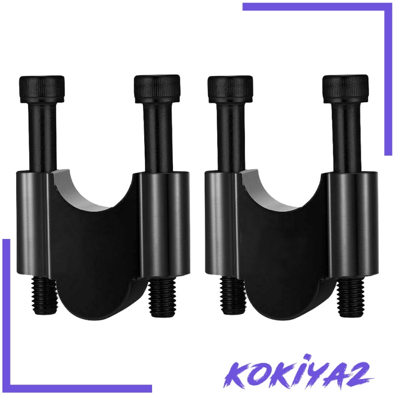 Giá Đỡ Nâng Tay Lái Bằng Nhôm Màu Đen Cho Xe Mô Tô Atv Kokiya2 1-1 / 8 "