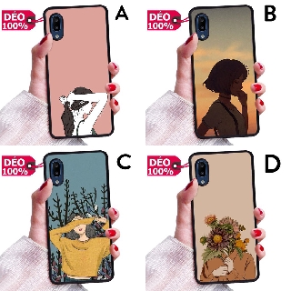 ỐP LƯNG HUAWEI Y7 PRO 2019 HÌNH NỀN CÔ GÁI VINTAGE