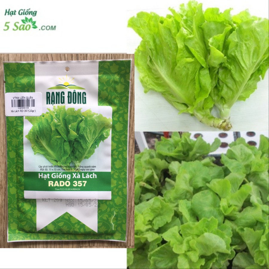 Xà Lách RĐ 357 ( 50 gr ) - Rạng Đông