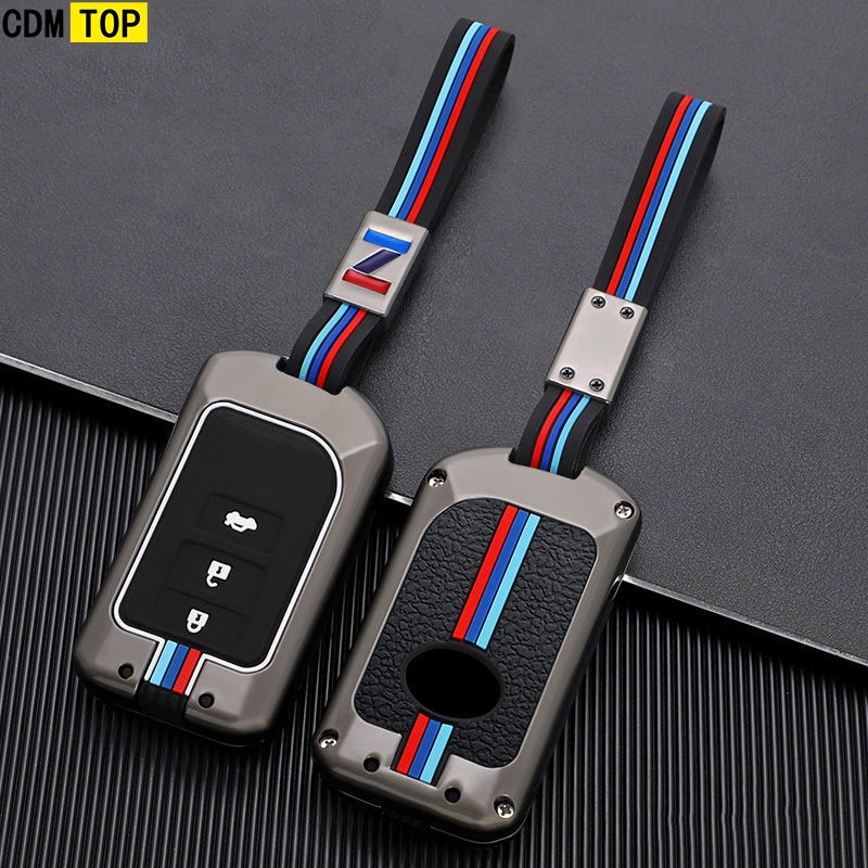 Ốp Bọc Chìa Khóa Bằng Kẽm Cho Toyota Vios 2014-2018 / Vios 2019-2020