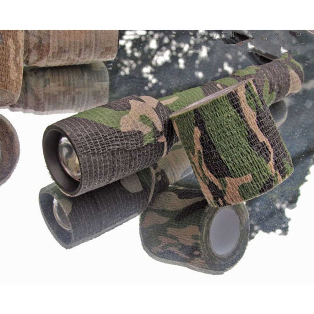 【COD】Cuộn băng quấn tay cầm súng họa tiết rằn ri 5cm