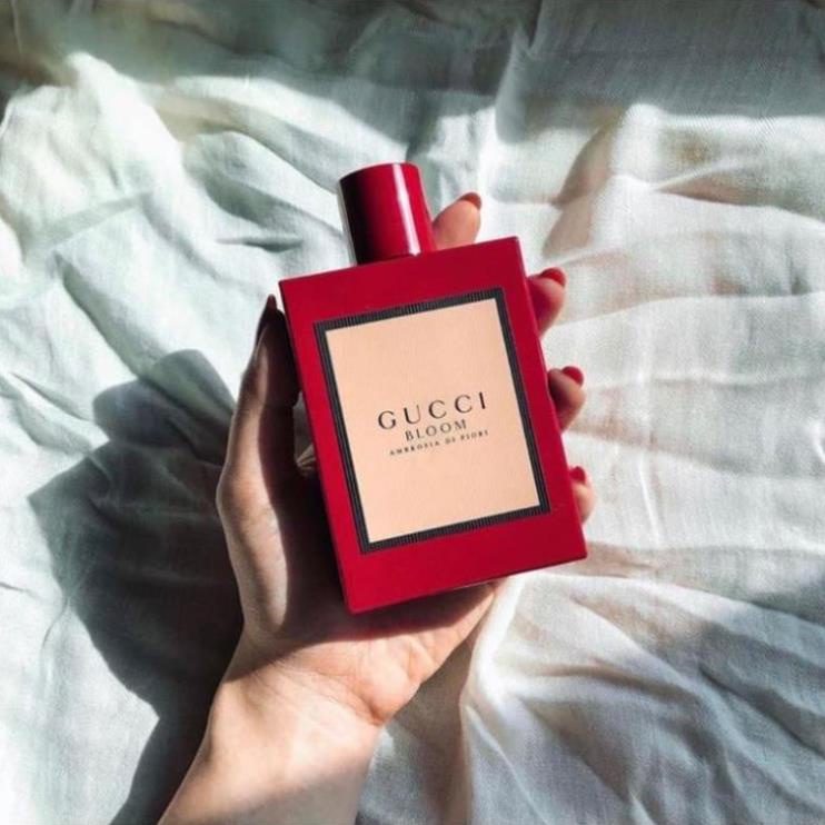 Nước Hoa Nữ Gucci Bloom Đỏ 100ml - Nước Hoa Gucci Bloom màu Đỏ mùi thơm tiểu thư -Thienan.cosmetic