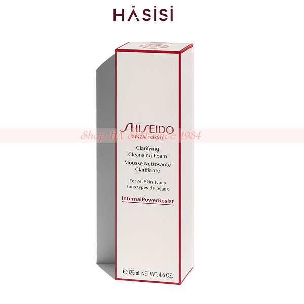 Sữa rửa mặt Dưỡng Ẩm SHISEIDO (CTY) - Clarifying Cleansing Foam 125ml