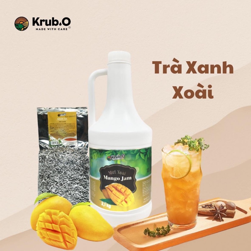 Mứt hoa quả các loại KrubO