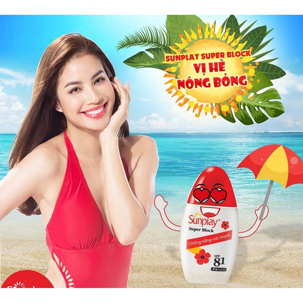 Kem chống nắng Sunplay Block SPF 81 PA+++ 30g-70g