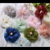 Hoa voan ép( kích thước 6cm)