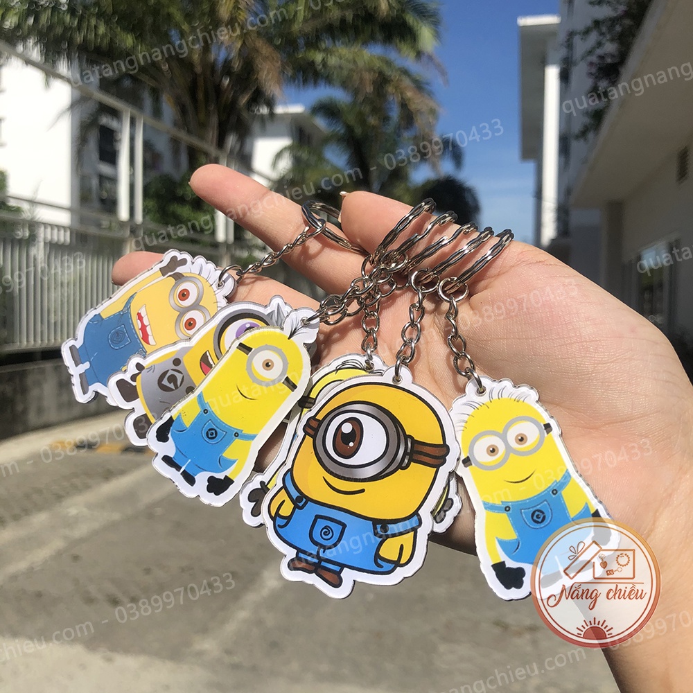 Móc khóa chất liệu mica hình Minions đáng yêu, Sự trỗi dậy của Gru