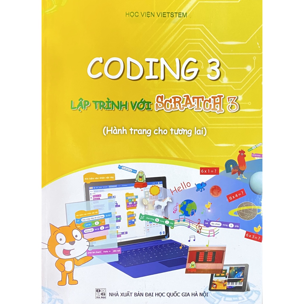 Sách - CODING 3 Lập Trình Với Scratch 3 (Hành trang cho tương lai)