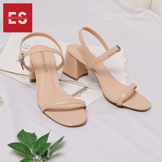 Giày Nữ Cao Gót Vuông Erosska EM019