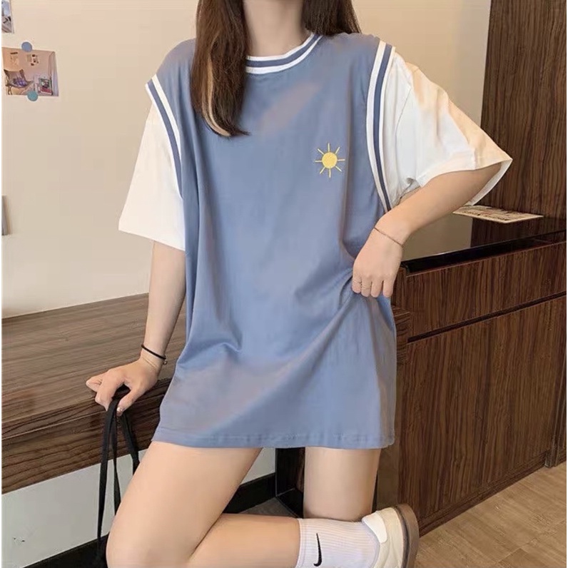 Áo thun nam nữ unisex tay lỡ , áo phông tay lỡ unisex form rộng oversize cực chất | BigBuy360 - bigbuy360.vn