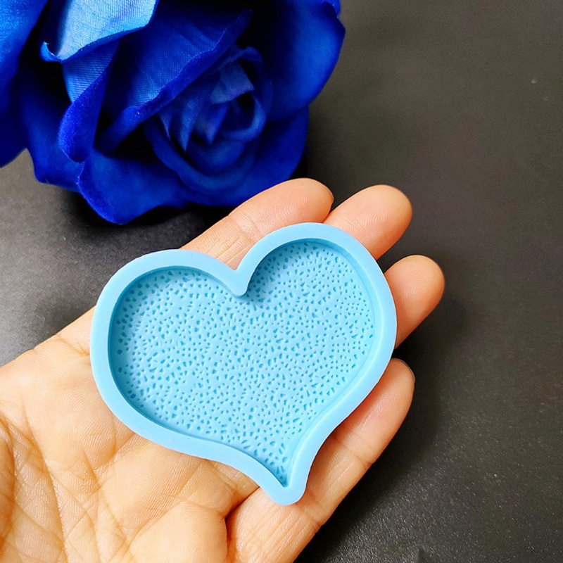 Set 2 Khuôn Silicon Làm Giá Đỡ Điện Thoại Hình Trái Tim