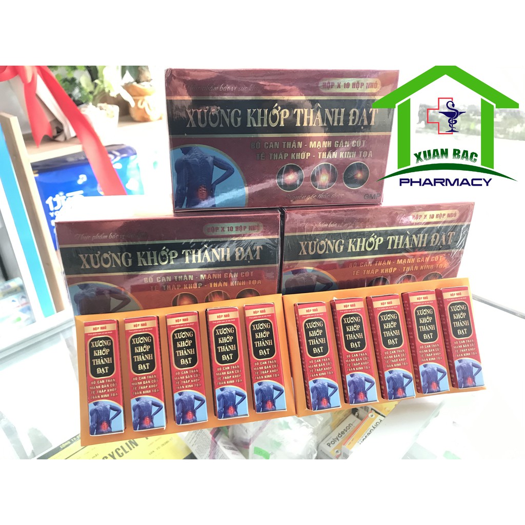 ✅  Viên xương khớp Thành Đạt - Hỗ trợ xương khớp, bổ khớp, đau cổ vai gáy, phong tê thấp, thần kinh tọa