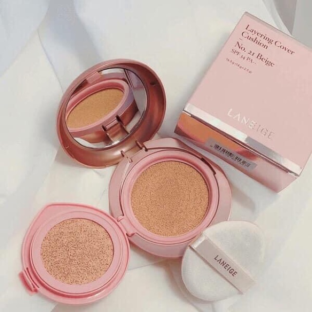 PHẤN NƯỚC CUSHION LANEIGE 2IN1 LAYERING COVER | BigBuy360 - bigbuy360.vn