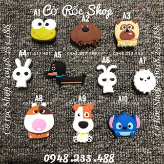 (ẢNH THẬT) - JIBBITZ-Charm-sticker-icon Nút cài trang trí dép Cute (Mã: A1-A20) . Hàng sẵn, ship từ 10 con