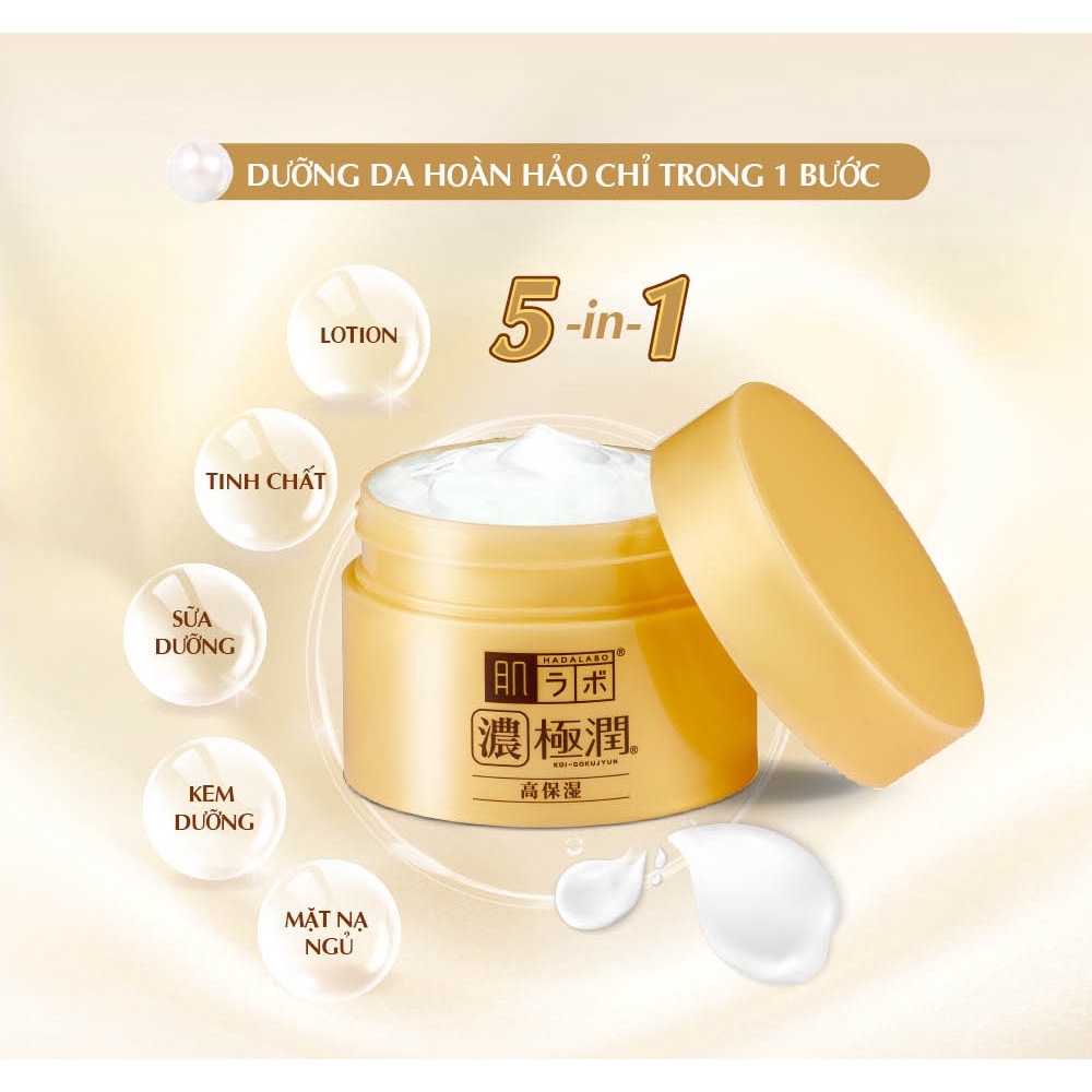 Gel HADA LABO Koi Gokujyun Perfect Cấ́p Ẩm Cho Da 100g